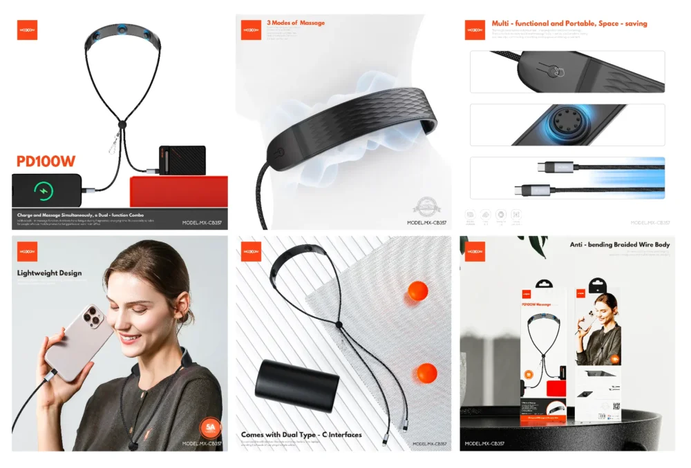MX-CB357 Magnetic Massage Charging Cable — image 10