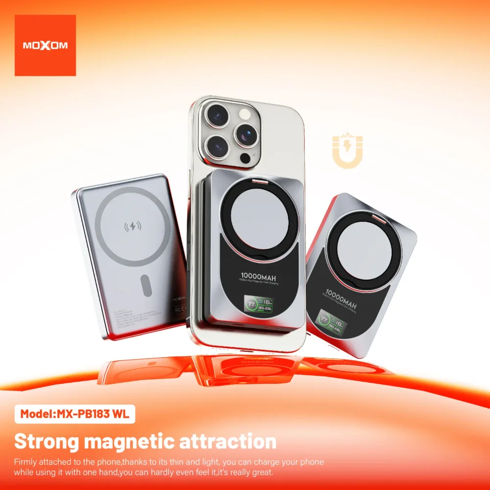MOXOM MX-PB183 WL Magnetic Power Bank — image 3