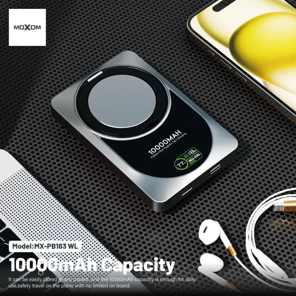 MOXOM MX-PB183 WL Magnetic Power Bank — image 5