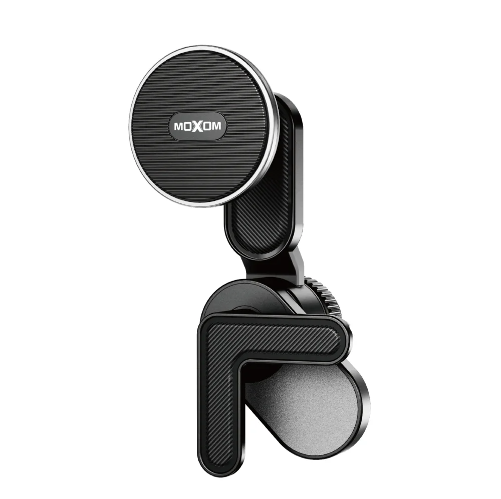 Support Téléphone Voiture Magnétique Moxom MX-VS147 – Fixation Stable, Installation Facile et Design Élégant Noir