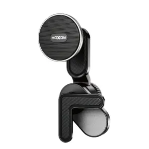 Support Téléphone Voiture Magnétique Moxom MX-VS147 – Fixation Stable, Installation Facile et Design Élégant Noir