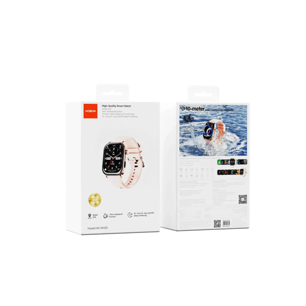 Montre Connectée Moxom MX-WH25 GPS  Étanche 1ATM, Écran TFT 2.01”, Suivi Santé & Batterie Longue Durée — image 4