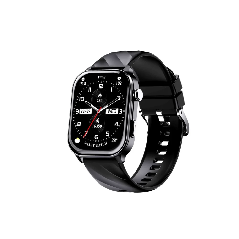 Montre Connectée Moxom MX-WH25 GPS  Étanche 1ATM, Écran TFT 2.01”, Suivi Santé & Batterie Longue Durée