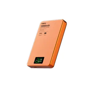 Power Bank Moxom MX-PB201 WL 10000mAh – Charge Rapide 20W + Sans Fil 15W avec Écran Intelligent