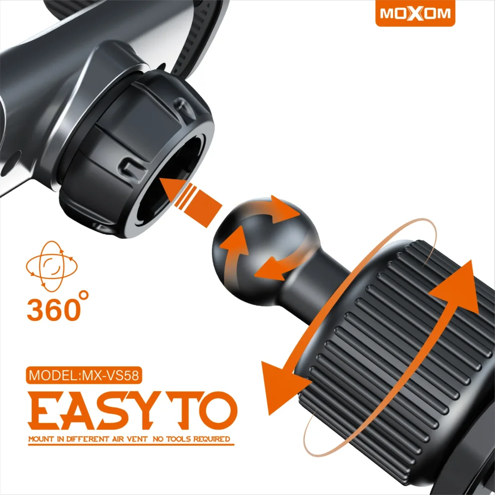 Support Voiture MOXOM MX-VS58 (Grille d’Aération) — image 6