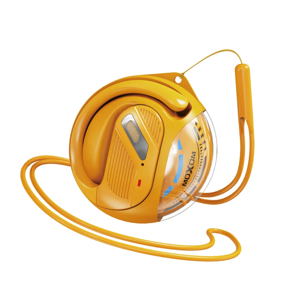 Écouteurs Sans Fil MOXOM MX-TW70 OWS Bluetooth 5.3 – Open Air Conduction avec Crochet d’Oreille et Boîtier de Charge