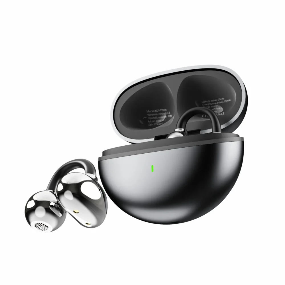 Écouteurs Sans Fil MOXOM MX-TW76 Open-Ear Bluetooth 5.4 – Design Tour d’Oreille, Son Hi-Fi et Confort Longue Durée — image 12