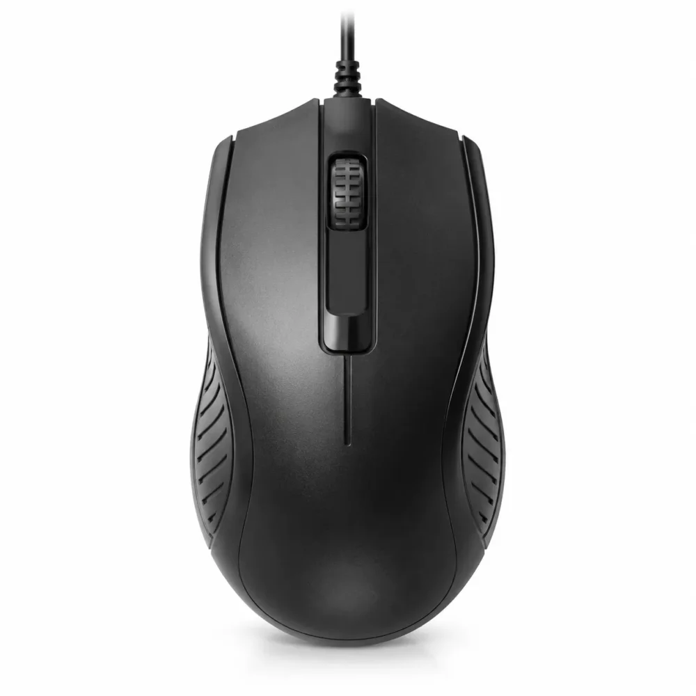 MOXOM MX-MS08 Souris Filaire USB Optique 1000 DPI pour PC et Ordinateur Portable