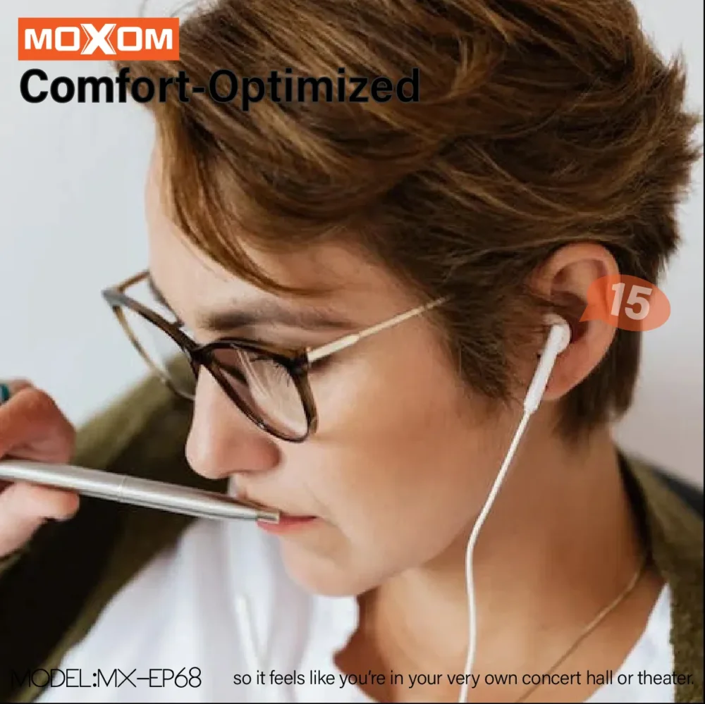 MOXOM MX-EP68 Écouteurs Filaire USB Type-C — image 7