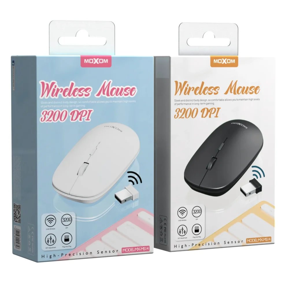 MOXOM MX-MS14 Souris Sans Fil 2.4GHz 3200 DPI — image 6