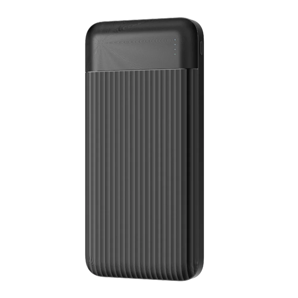 MOXOM MX-PB124 Power Bank 10000mAh – Double USB, Charge Rapide 2.4A, Batterie Externe Portable avec Protections Intelligentes