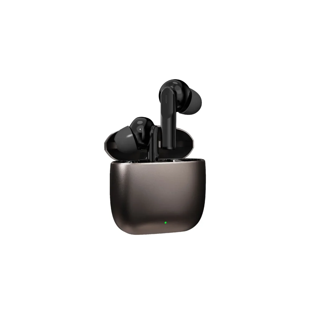 Écouteurs Sans Fil MOXOM MX-TW66 ENC Bluetooth 5.4 – Réduction de Bruit pour Appels, Son Hi-Fi et Boîtier Premium en Alliage de Zinc