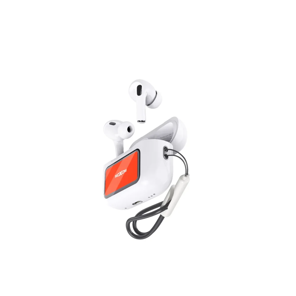 Écouteurs Sans Fil MOXOM MX-TW67 ANC Bluetooth 5.4 – Écran Tactile LCD Intelligent, Réduction Active du Bruit et Son Hi-Fi — image 11