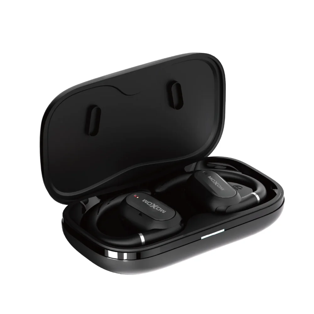 Écouteurs Sans Fil MOXOM MX-TW68 OWS Bluetooth 5.3 – Design Open-Ear, Son Hi-Fi et Confort Sportif