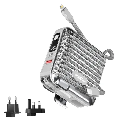 PowerBank 15000mAh avec AC Plug & Câbles Intégrés – Charge Portable — image 8