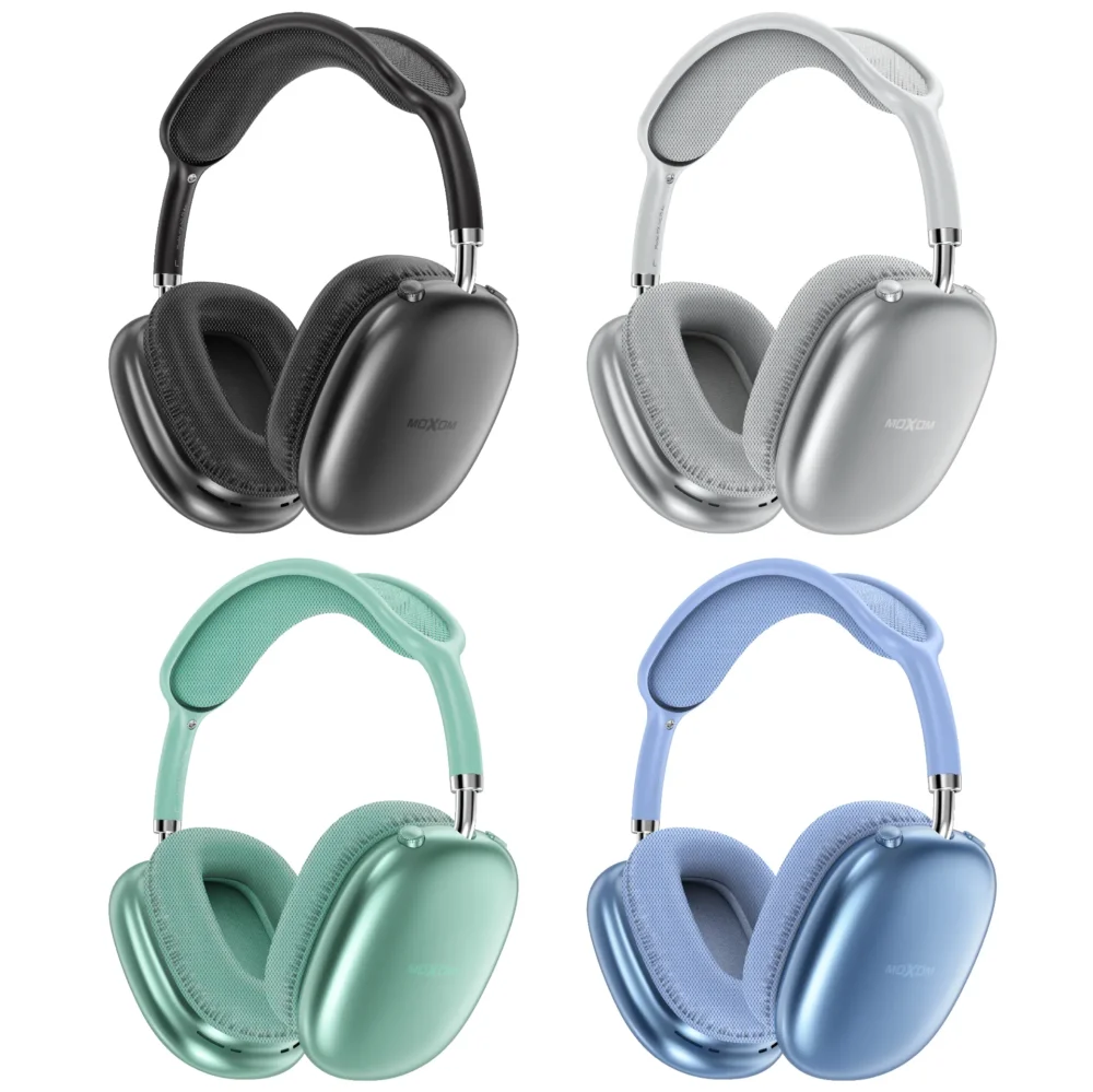 MOXOM MX-WL75 AIR Casque Bluetooth Sans Fil – Design Premium, AUX 3.5mm, TF Card & Hi-Fi Stereo — image 7