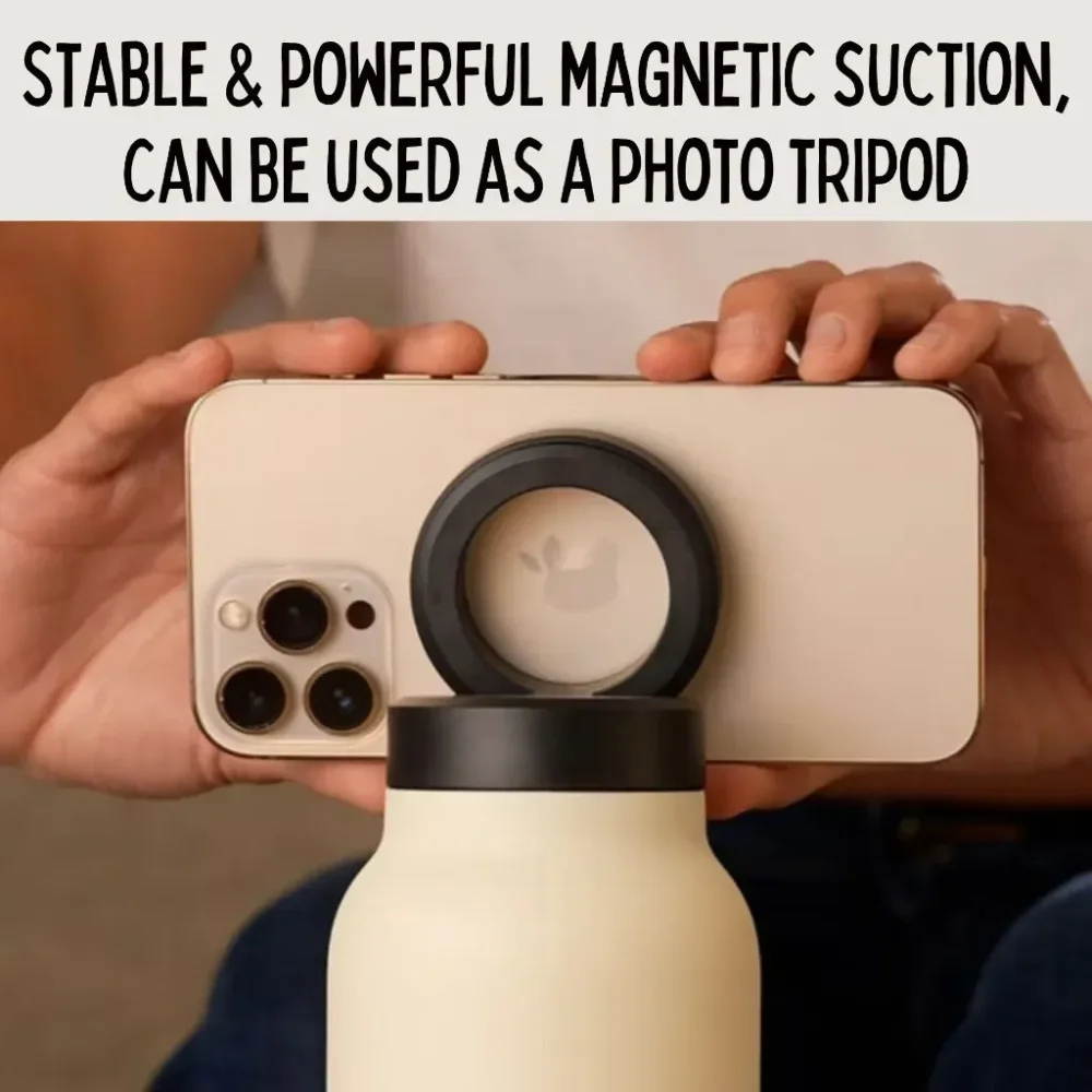 Bouteille Isotherme MOXOM 710ML avec Support Téléphone Magnétique 360° – Compatible MagSafe — image 6
