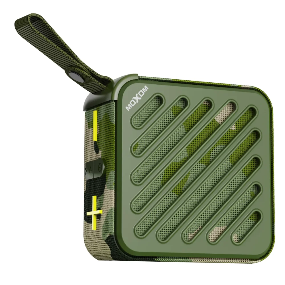 Enceinte Bluetooth MOXOM MX-SK61 – Cube Portable avec Bass & Passive Subwoofe — image 9