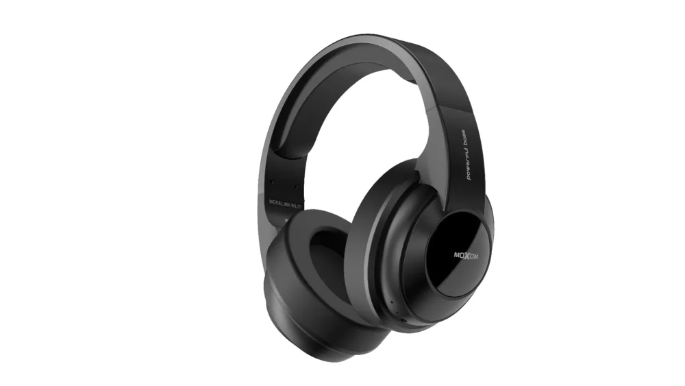 MOXOM MX-WL77 Casque Bluetooth Sans Fil – Bluetooth 5.3, Hi-Fi Stereo & Basses Puissantes